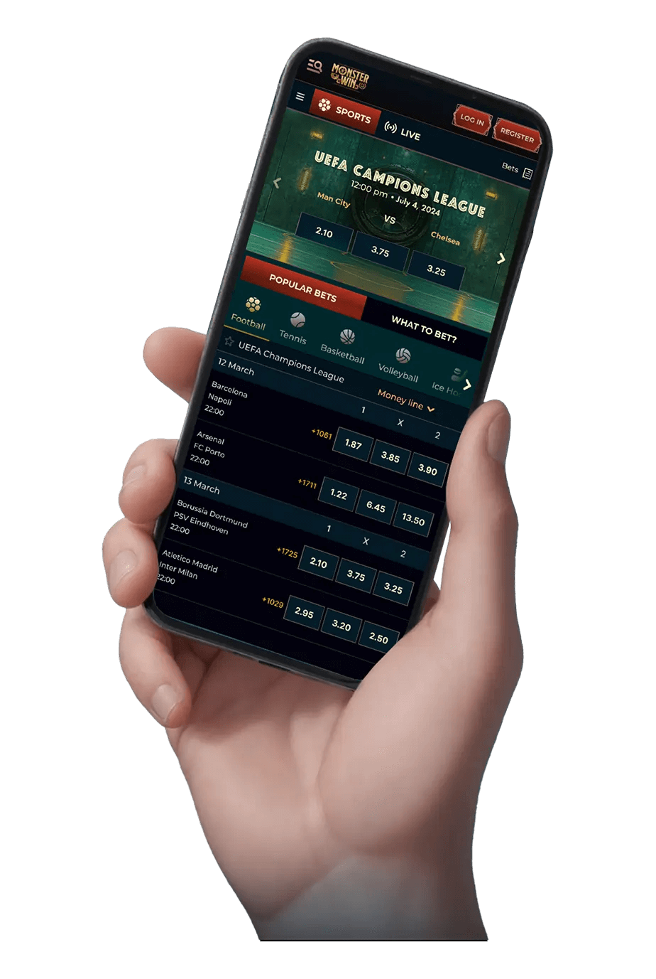 MonsterWin Καζίνο Mobile